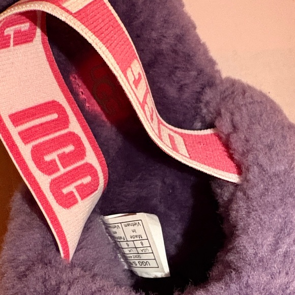UGG Multicolor Fluffy Slippers - Picture 8 of 9